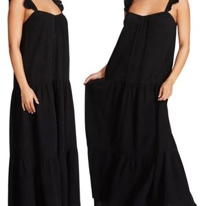 Steve Madden BB Dakota Black Maxi Dress. Only worn once!